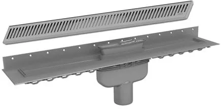 Purus line floor drain set 1000 mm vertical