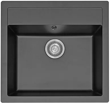 Franke Tectonite Kitchen Sink, 560x530 mm, Graphite metallic