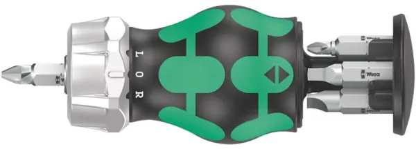 Wera Kraftform Kompakt Stubby Magazine RA 1, 6 pieces